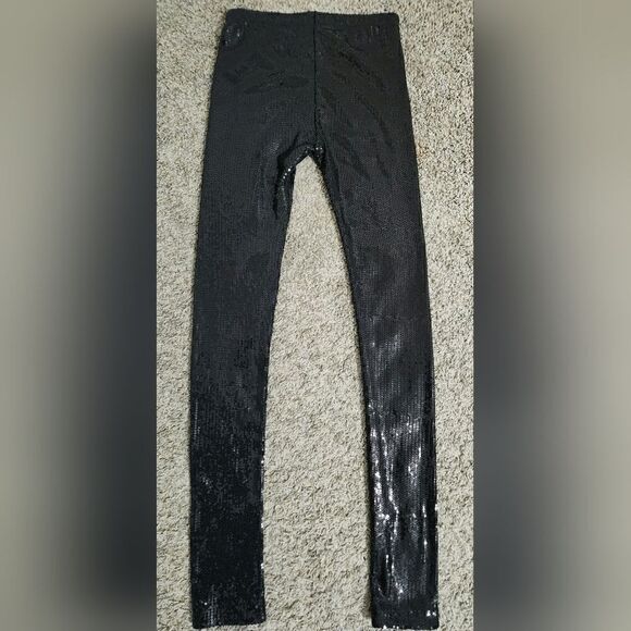 Alice +Olivia Sequined Jersey Leggings size Xs - Picture 6 of 9